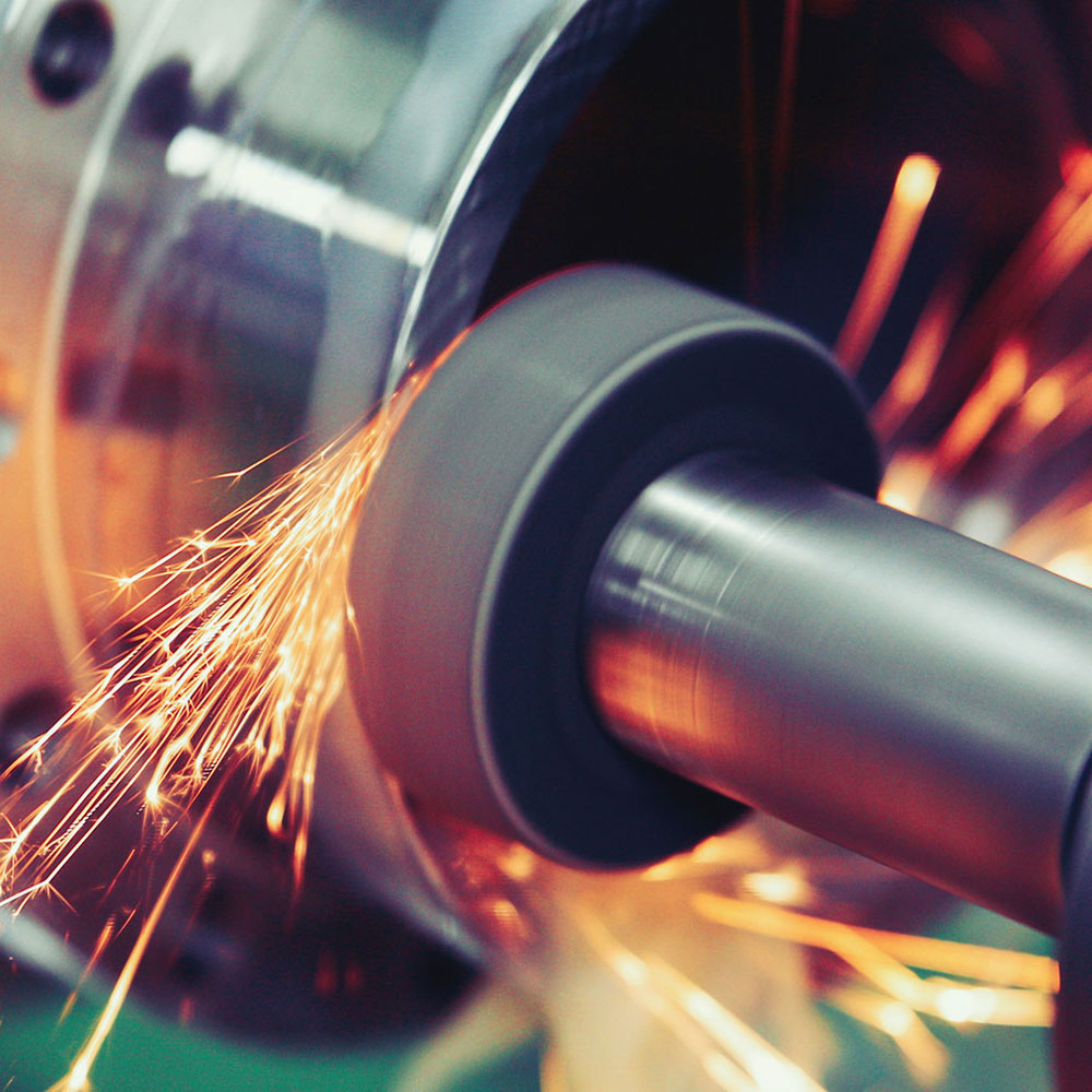 Fabrication of steel supports for industrial equipment