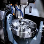 CNC machining of welded machine frames