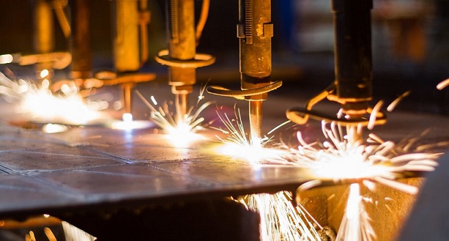 Fabrication of industrial steel platforms and stairs